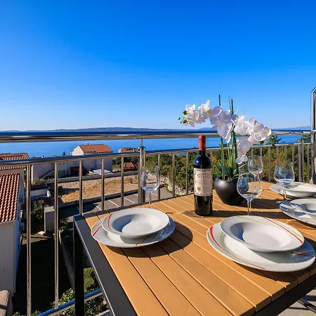 Apartman Modernes Mit Traumhaften Meerblick Zur Insel Krk Crikvenica