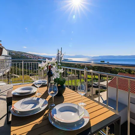 Modernes Mit Traumhaften Meerblick Zur Insel Krk *