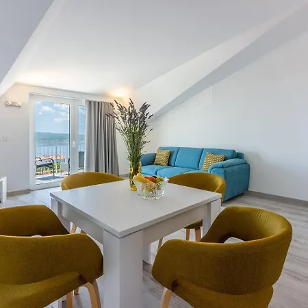 Modernes Mit Traumhaften Meerblick Zur Insel Krk * Crikvenica