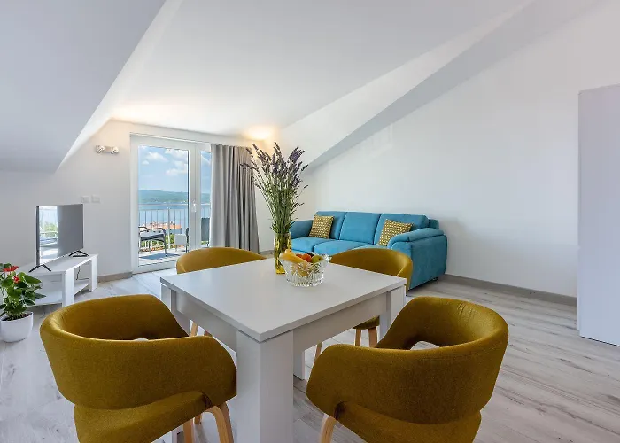 Modernes Mit Traumhaften Meerblick Zur Insel Krk * Crikvenica