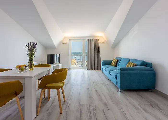 Modernes Mit Traumhaften Meerblick Zur Insel Krk