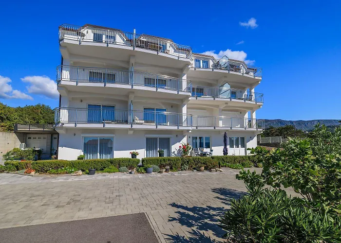 Apartman Modernes Mit Traumhaften Meerblick Zur Insel Krk Crikvenica